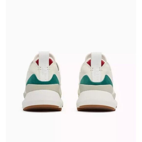 Rag & Bone Womens‎ Manston Runner Chunky Sole Sneakers Beige/Multi Color Suede & - Picture 4 of 13